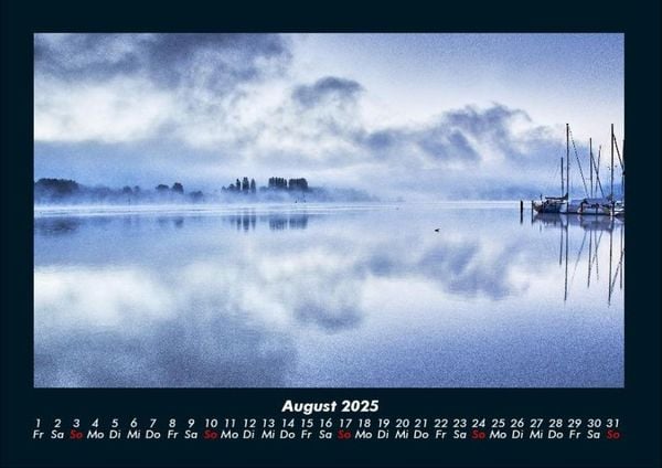 Produktbild: Tag am See 2025 Fotokalender DIN A4