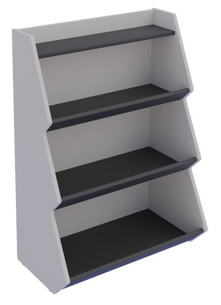 Produktbild: Holz Kinderregal B&uuml;cherregal Kinder Regal Malusa