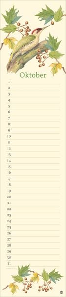 Produktbild: Edith Holden: Geburtstagskalender Langplaner
