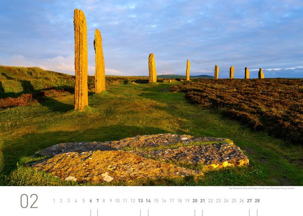 Produktbild: Schottland Exklusivkalender 2027