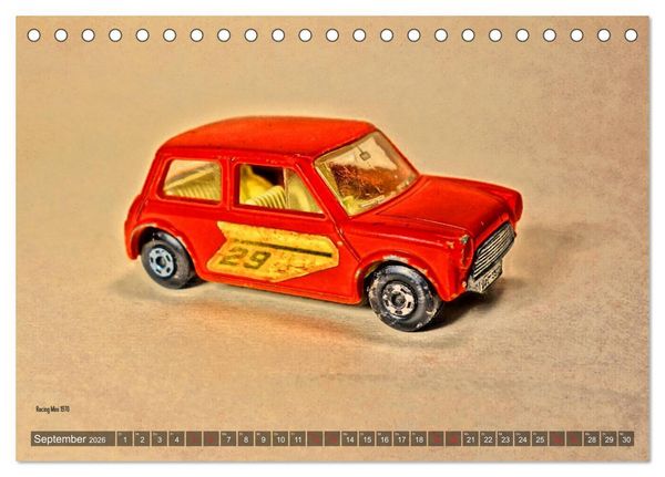 Produktbild: Small Cars (Tischkalender 2026 DIN A5 quer), CALVENDO Monatskalender
