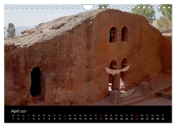 Produktbild: &Auml;thiopien - kulturelle H&ouml;hepunkte im orthdoxen Norden (Wandkalender 2027 DIN A4 quer), CALVENDO Monatskalender
