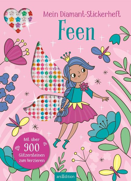 Produktbild: Mein Diamant-Stickerheft &ndash; Feen