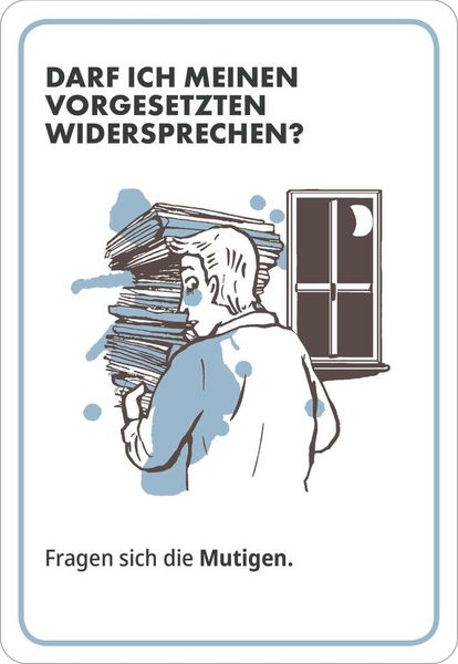 Produktbild: 50 Fragen an Knigge zum Thema B&uuml;ro
