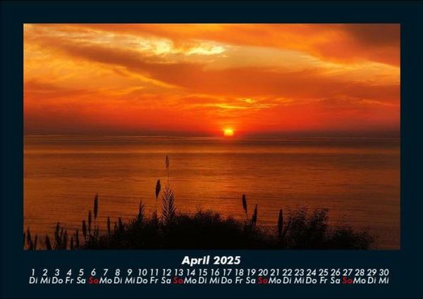 Produktbild: Sonnenunterg&auml;nge 2025 Fotokalender DIN A5