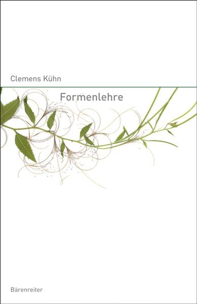Produktbild: Formenlehre der Musik