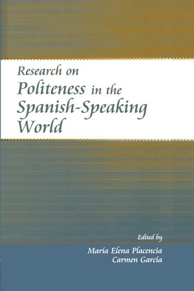 Produktbild: Research on Politeness in the Spanish-Speaking World