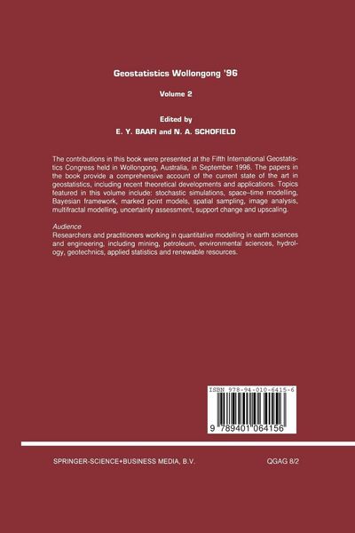 Produktbild: Geostatistics Wollongong&rsquo; 96