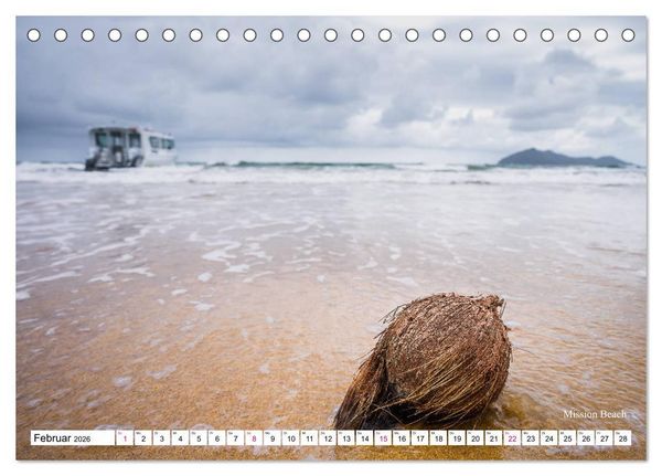 Produktbild: Australien Ostk&uuml;ste - von Cairns nach Sydney (Tischkalender 2026 DIN A5 quer), CALVENDO Monatskalender