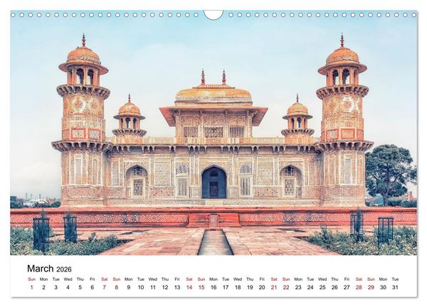 Produktbild: Wonderful India (Wall Calendar 2026 DIN A3 landscape), CALVENDO 12 Month Wall Calendar