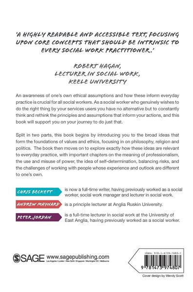 Produktbild: Values and Ethics in Social Work