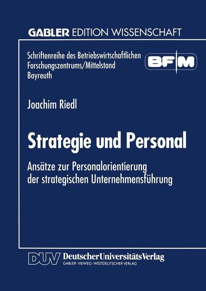Produktbild: Strategie und Personal