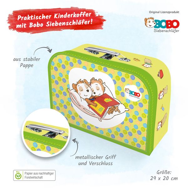 Produktbild: Tr&ouml;tsch Bobo Siebenschl&auml;fer Kinderkoffer gro&szlig;