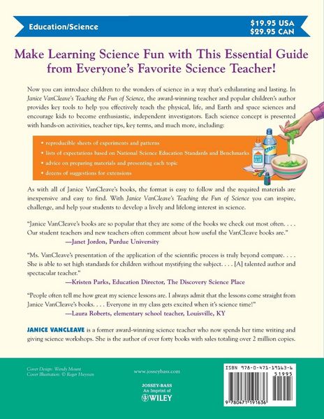 Produktbild: Janice Vancleave's Teaching the Fun of Science