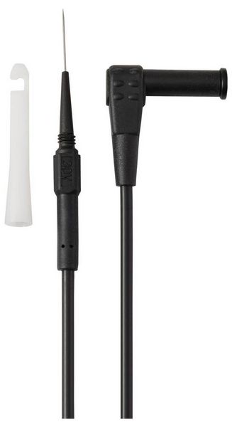 Produktbild: VOLTCRAFT MSL-520sw Messleitung 4 mm-Stecker Messnadel 0.7mm 1.5m Schwarz 1St.
