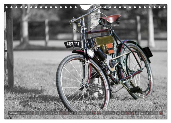 Produktbild: Classic Motorcycles (Wall Calendar 2026 DIN A4 landscape), CALVENDO 12 Month Wall Calendar