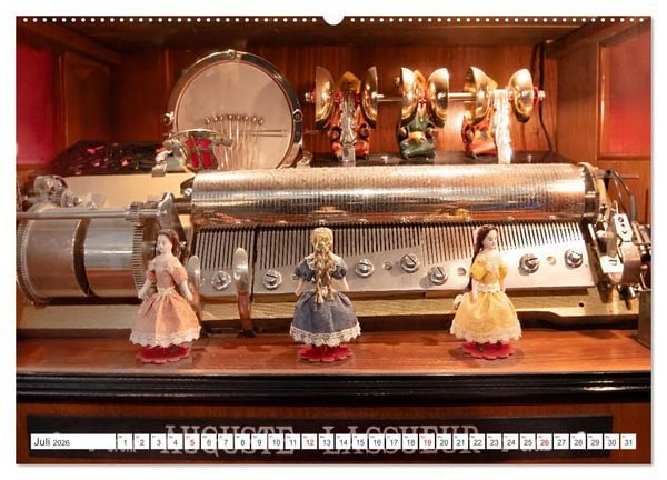 Produktbild: Selbstspielende Musikinstrumente (Wandkalender 2026 DIN A2 quer), CALVENDO Monatskalender