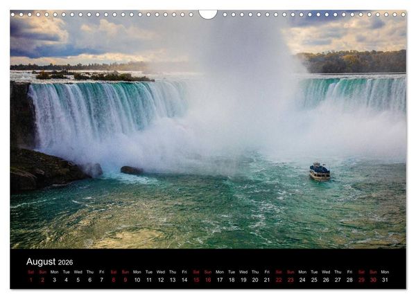 Produktbild: Niagara Falls 2026 (Wall Calendar 2026 DIN A3 landscape), CALVENDO 12 Month Wall Calendar