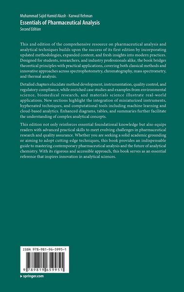 Produktbild: Essentials of Pharmaceutical Analysis