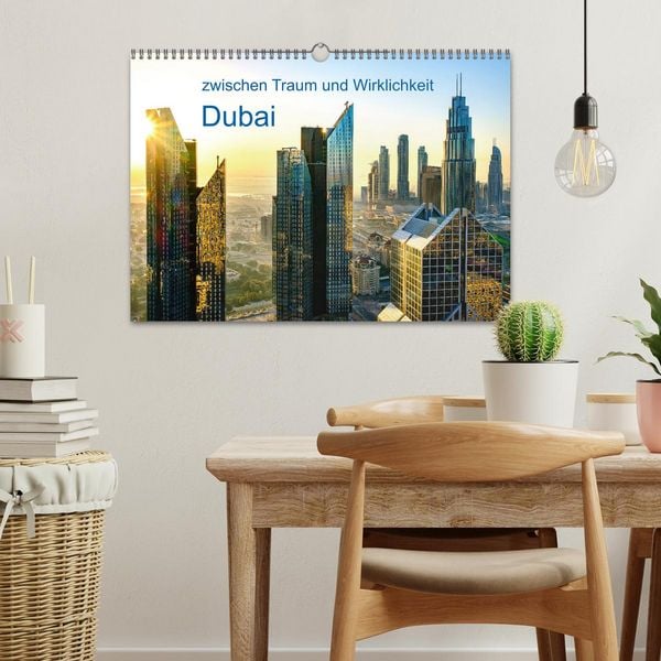 Produktbild: Dubai - zwischen Traum und Wirklichkeit (Wandkalender 2026 DIN A3 quer), CALVENDO Monatskalender