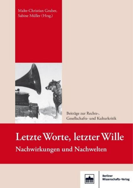 Produktbild: Letzte Worte, letzter Wille