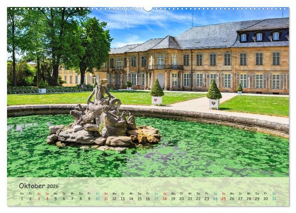 Produktbild: Bayreuth - die Stadt der Musik (Wandkalender 2026 DIN A2 quer), CALVENDO Monatskalender