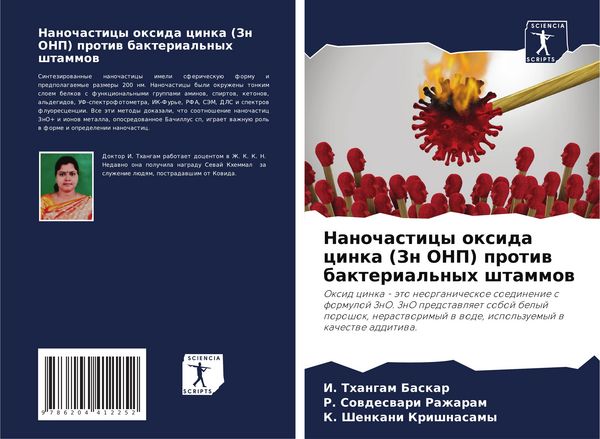 Produktbild: Nanochasticy oxida cinka (Zn ONP) protiw bakterial'nyh shtammow
