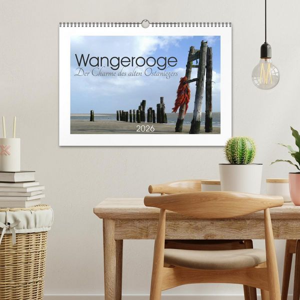 Produktbild: Wangerooge. Der Charme des Ostanlegers (Wandkalender 2026 DIN A3 quer), CALVENDO Monatskalender