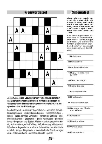 Produktbild: Der große Rätselblock 43