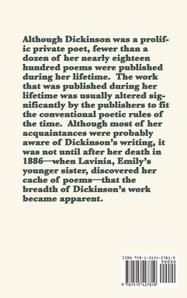 Produktbild: The Poems of Emily Dickinson