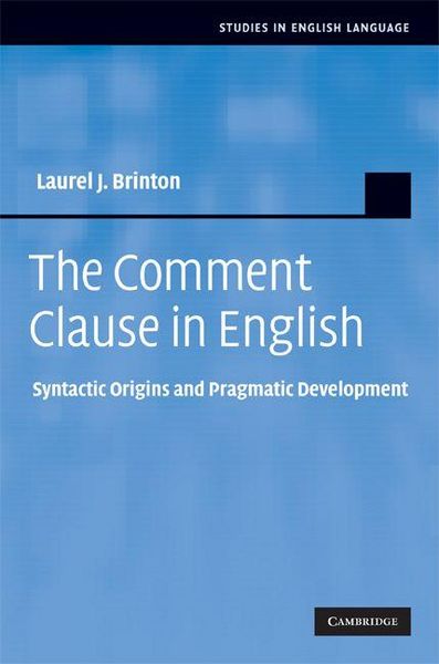 Produktbild: The Comment Clause in English
