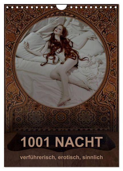Produktbild: 1001 NACHT - verf&uuml;hrerisch, erotisch, sinnlich (Wandkalender 2026 DIN A4 hoch), CALVENDO Monatskalender