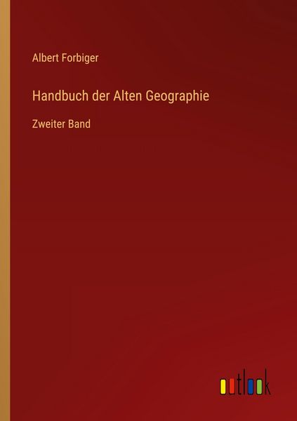 Produktbild: Handbuch der Alten Geographie