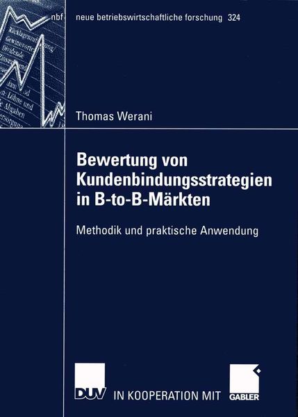 Produktbild: Bewertung von Kundenbindungsstrategien in B-to-B-Märkten