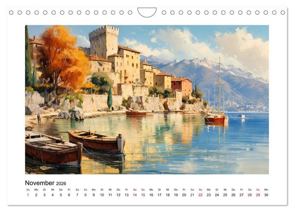 Produktbild: Lieblingssee (Wandkalender 2026 DIN A4 quer), CALVENDO Monatskalender