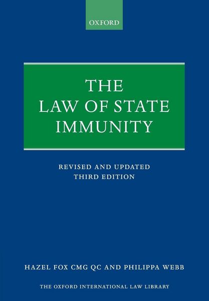 Produktbild: The Law of State Immunity