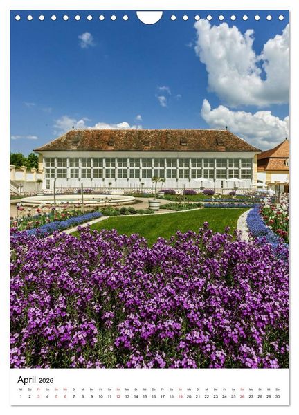 Produktbild: Schloss Hof &ndash; Die Perle unter den Marchfeldschl&ouml;ssern (Wandkalender 2026 DIN A4 hoch), CALVENDO Monatskalender