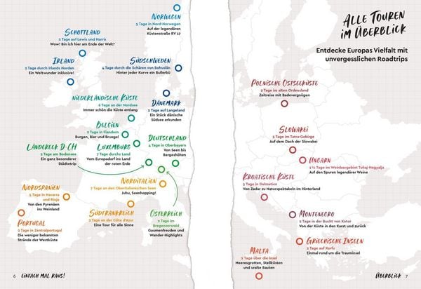 Produktbild: MARCO POLO Bildband Einfach mal raus! Unvergessliche Roadtrips in Europa