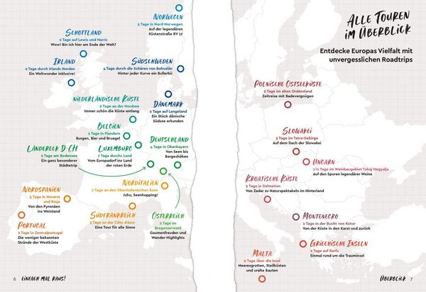 Produktbild: MARCO POLO Einfach mal raus! Unvergessliche Roadtrips in Europa