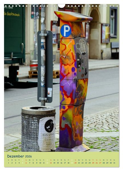Produktbild: Dresdner Szenenviertel Neustadt (Wandkalender 2026 DIN A3 hoch), CALVENDO Monatskalender