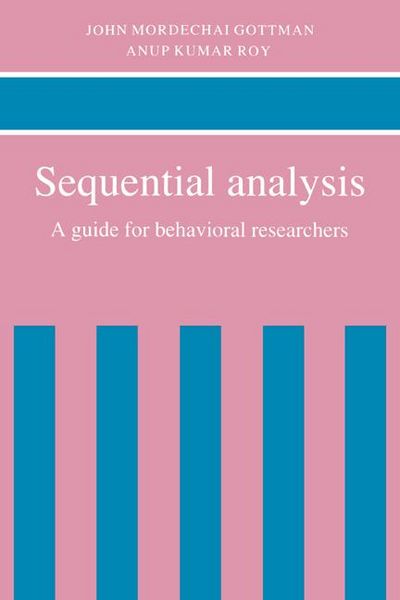 Produktbild: Sequential Analysis