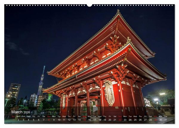 Produktbild: Japan Magic of a great country (High Quality Premium Wall Calendar 2026 DIN A2 landscape),CALVENDO 12 Month Wall Calendar