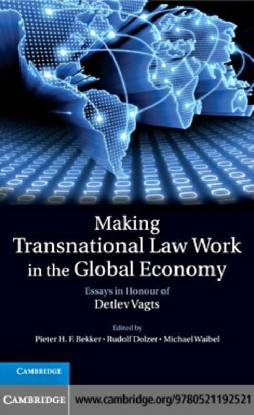 Produktbild: Making Transnational Law Work in the Global Economy
