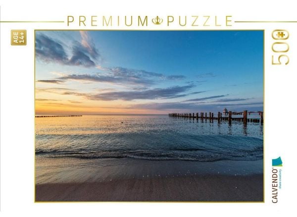CALVENDO Puzzle Ein Motiv aus dem Kalender Am Meeressaum der Ostsee | 500 Teile Lege-Größe 48 × 36 cm Foto-Puzzle für Erwachsene