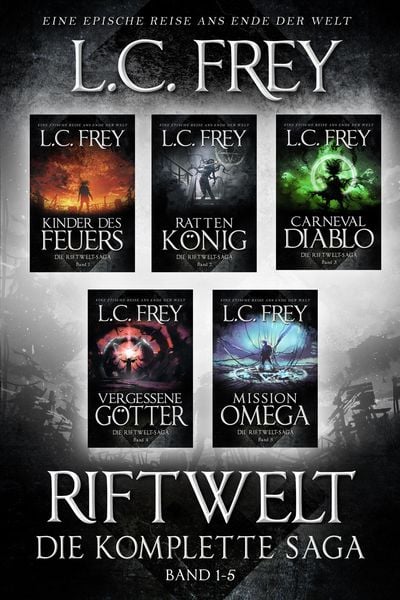 Produktbild: Die Riftwelt-Saga: Gesamtausgabe im Sammelband