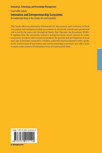 Produktbild: Innovation and Entrepreneurship Ecosystems