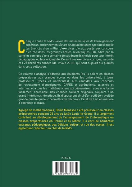 Produktbild: Concours cpge scientifiques alge