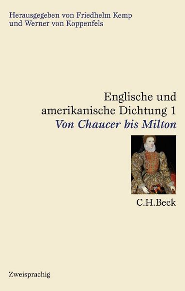 Produktbild: Englische und amerikanische Dichtung Bd. 1: Englische Dichtung: Von Chaucer bis Milton