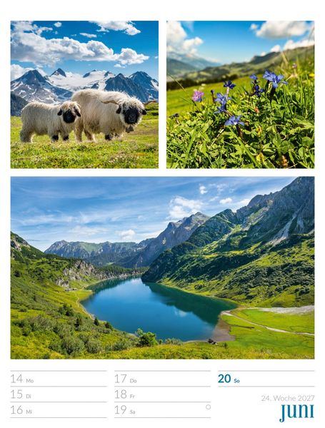 Produktbild: Farben der Natur Wochenplaner Kalender 2027
