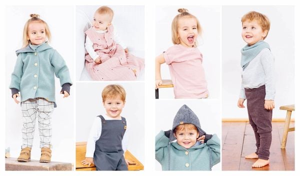 Produktbild: Hej. Minimode &ndash; Kleidung n&auml;hen f&uuml;r Babys und Kleinkinder